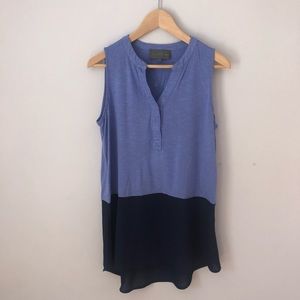 Sunday in Brooklyn Split Tone Tunic